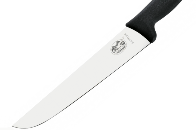 Victorinox slagterkniv 5.5203.28 28cm blad sort fibrox håndtag