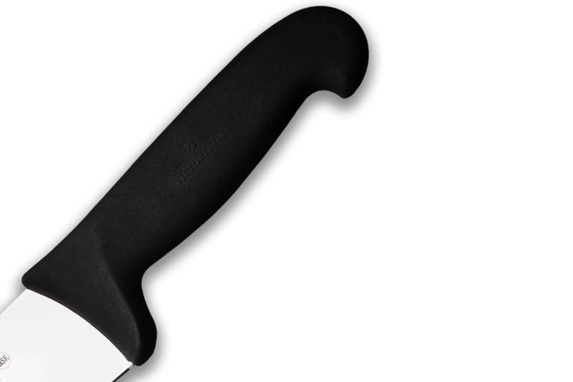 Victorinox Coltello da macellaio 5.5203.31 lama da 31 cm manico in fibrox nero