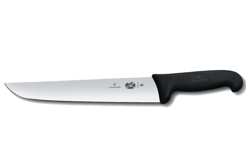 Victorinox teurastajaveitsi 5.5203.31 31cm terä musta fibrox kahva musta fibrox kahva