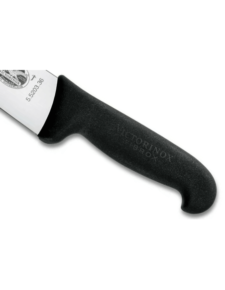 Victorinox Cuchillo Carnicero 5.5203.36 36cm hoja mango fibrox negro