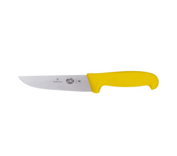 Victorinox Slagersmes 5.5208.18 18cm lemmet geel fibrox handvat