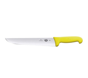 Victorinox Cuchillo Carnicero 5.5208.20 20cm hoja mango fibrox amarillo