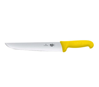 Victorinox Cuchillo Carnicero 5.5208.23 23cm hoja mango fibrox amarillo