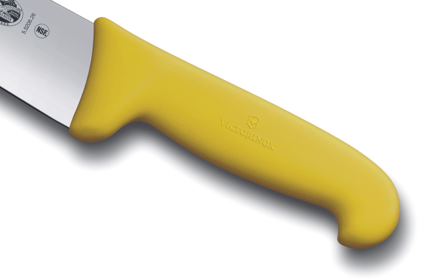 Victorinox teurastajaveitsi 5.5208.26 26cm terä keltainen fibrox kahva