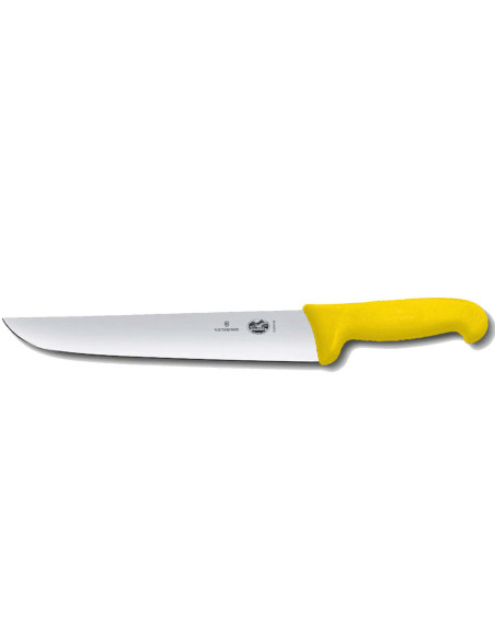 Victorinox Fleischermesser 5.5208.36 Klinge 36cm Griff Fibrox gelb