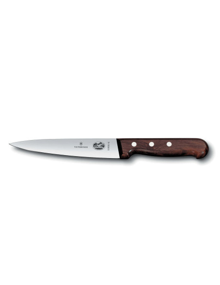 Victorinox uitbeen- en aderlijmmes 5.5600.12 12cm lemmet houten handvat