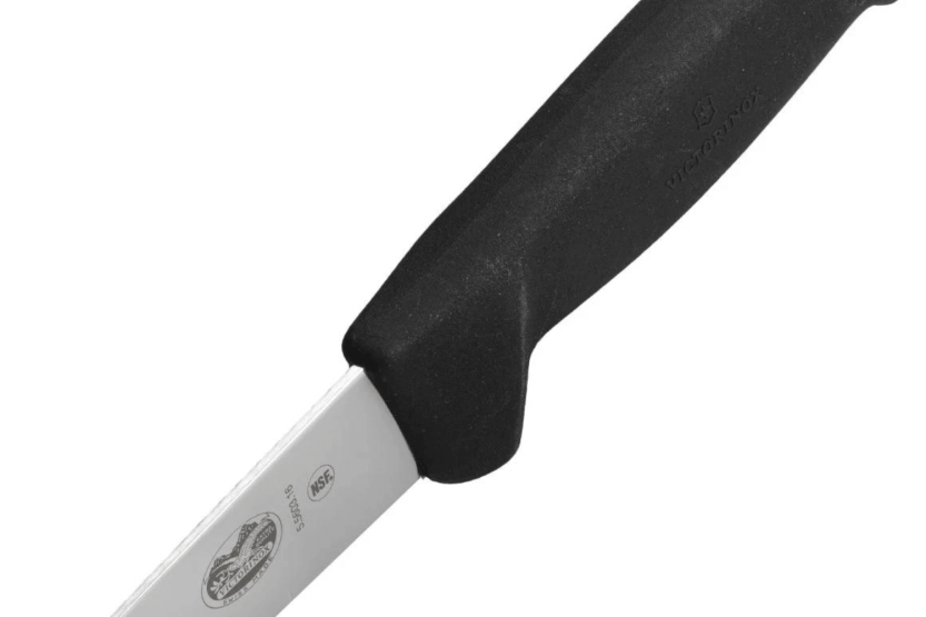 Victorinox boning and bleeding knife 5.5603.16 16cm blade black fibrox handle