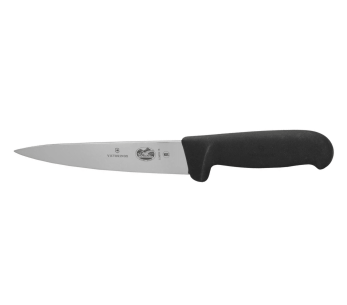 Victorinox Cuchillo deshuesador y desangrador 5.5603.16 16cm hoja mango fibrox negro