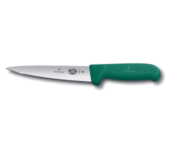 Victorinox utbenings- og avblødningskniv 5.5604.14 14 cm blad grønt fibroxhåndtak
