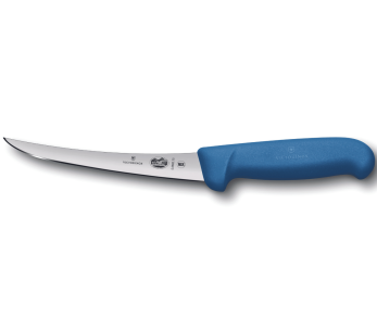 Cuchillo deshuesador Victorinox 5.6602.15 hoja invertida 15cm mango fibrox azul