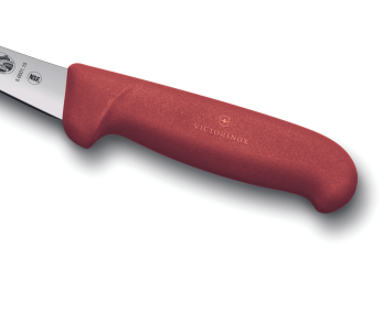 Faca de desossar Victorinox 5.6601.12 12cm lâmina invertida cabo em fibrox vermelho 2