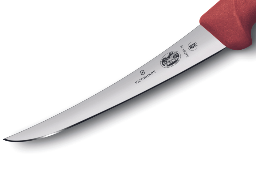 Victorinox udbeningskniv 5.6601.15 omvendt blad 15 cm rødt fibrox-håndtag
