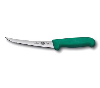Victorinox luuttomaksi leikkaava veitsi 5.6604.12 12cm käänteinen terä vihreä fibrox kahva