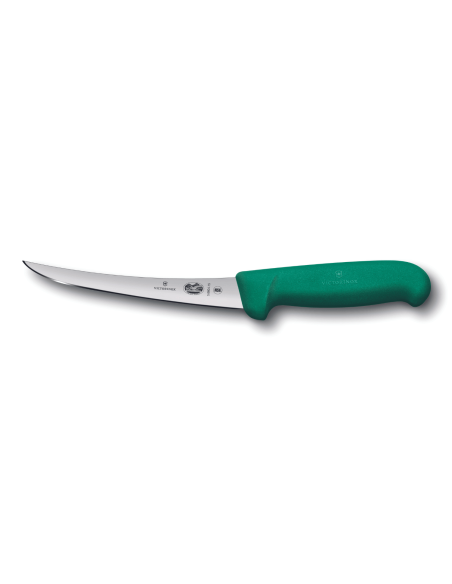 Victorinox utbeiningskniv 5.6604.12 12cm 12cm reversert blad grønt fibrox håndtak