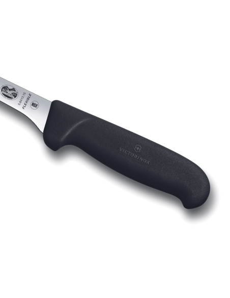 Victorinox urbeningskniv 5.6413.15 flexibelt blad i rostfritt stål 15cm svart fibroxhandtag