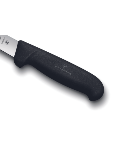 Victorinox verenvuoto-/leikkausveitsi 5.6003.15 15 cm terä musta fibrox-kahva