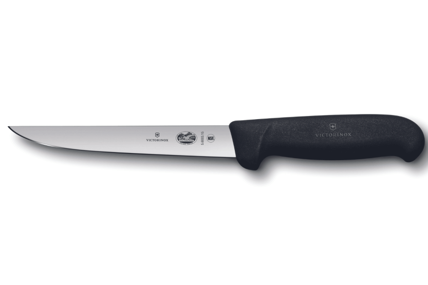 Victorinox Bløder/skærekniv 5.6003.15 15 cm blad sort fibrox håndtag