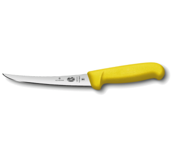 Victorinox urbeningskniv 5.6618.12 flexibelt blad 12cm fibroxhandtag gul