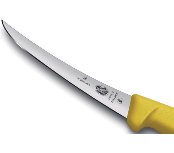 Victorinox utbeiningskniv 5.6618.15 fleksibelt blad 15cm fibrox håndtak gul 2