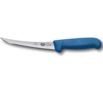 Cuchillo deshuesador Victorinox 5.6612.15 hoja flexible invertida 15cm mango fibrox azul