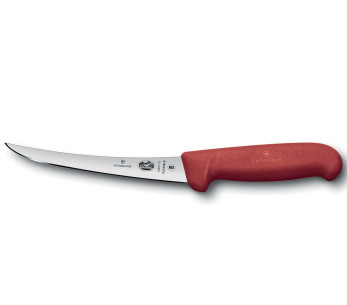 Victorinox boning knife 5.6611.15 flexible blade 15cm fibrox handle red