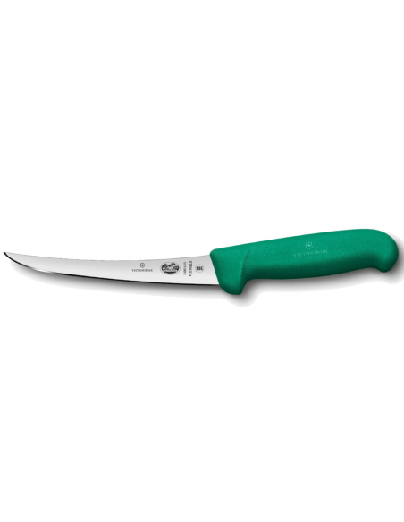 Victorinox urbeningskniv 5.6614.12 flexibelt omvänt blad 12cm grönt fibroxhandtag