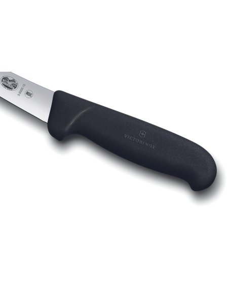Cuchillo deshuesador Victorinox 5.6503.15 hoja invertida 15cm mango fibrox negro