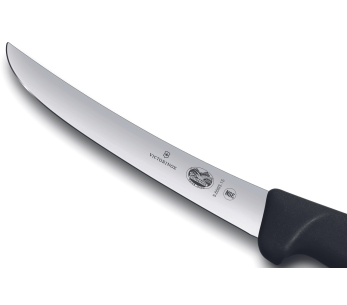 Victorinox uitbeenmes 5.6503.15 omgekeerd lemmet 15cm zwart fibrox handvat 2