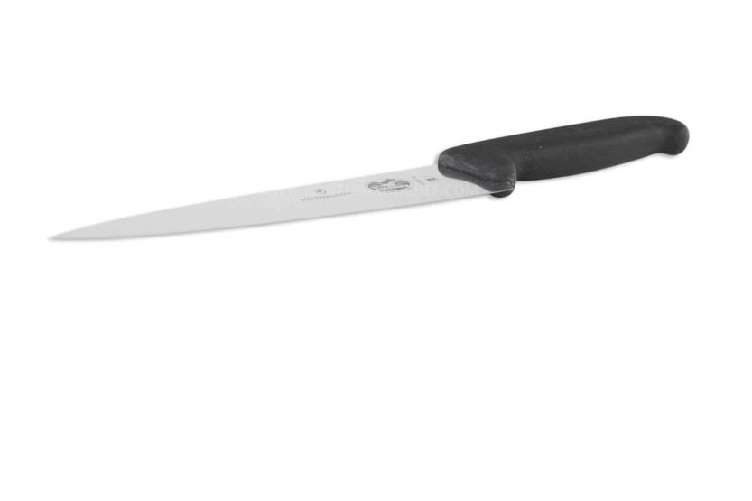 Victorinox slicing knife 5.2003.19 19cm blade black fibrox handle