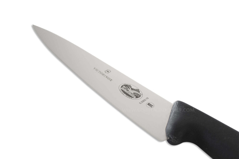 Coltello Victorinox per affettare 5.2003.19 lama da 19 cm manico in fibrox nero