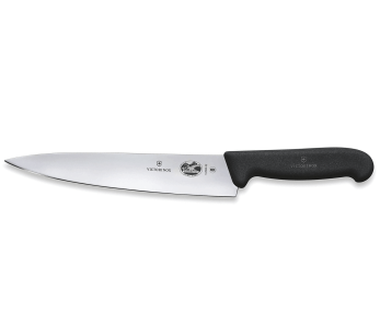 Victorinox snijmes 5.2003.22 22cm lemmet zwart fibrox handvat