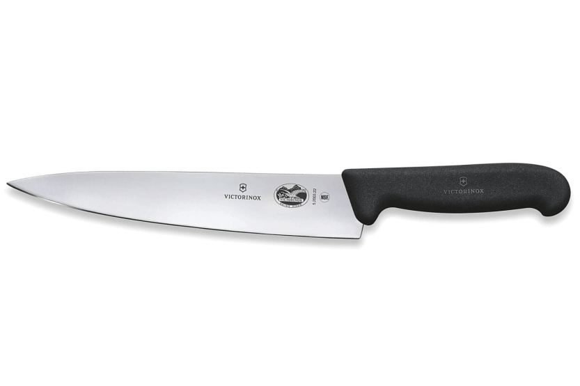 Victorinox slicing knife 5.2003.22 22cm blade black fibrox handle