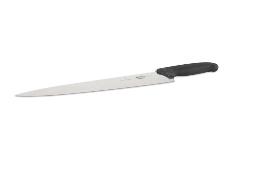 Victorinox slicing knife 5.2003.28 28cm blade black fibrox handle