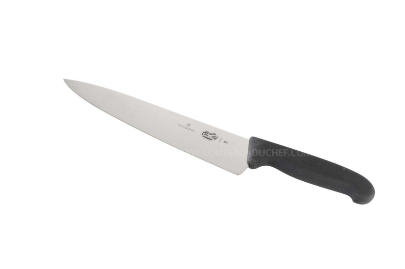Victorinox slicing knife 5.2003.28 28cm blade black fibrox handle
