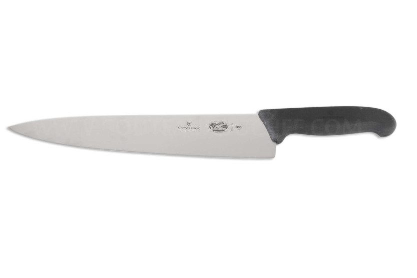 Victorinox pålægskniv 5.2003.28 28 cm klinge sort fibrox håndtag