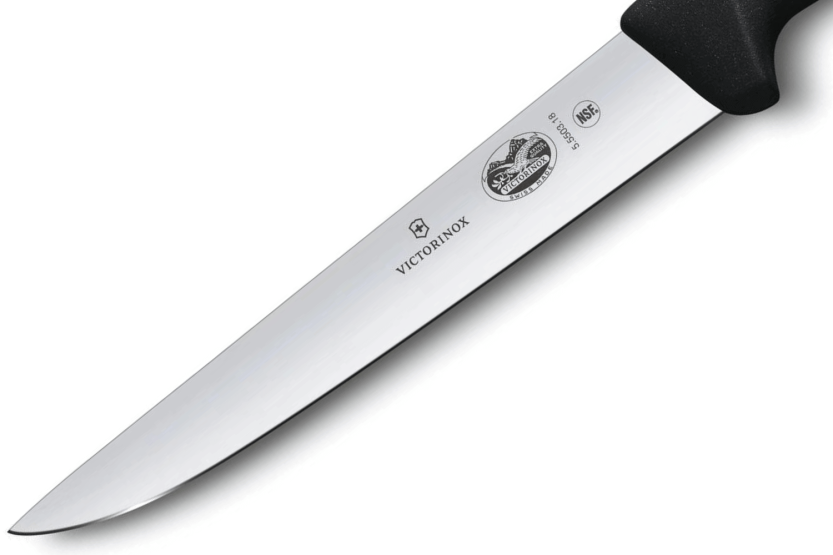 Victorinox Entblutungs-/Schneidemesser 5.5503.18 Klinge 18cm Griff Fibrox schwarz
