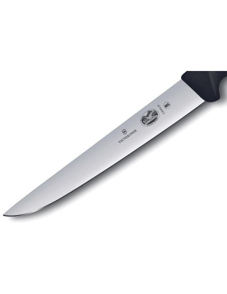 Faca para sangrar/cortar Victorinox 5.5503.20 Lâmina de 20 cm cabo em fibrox preto