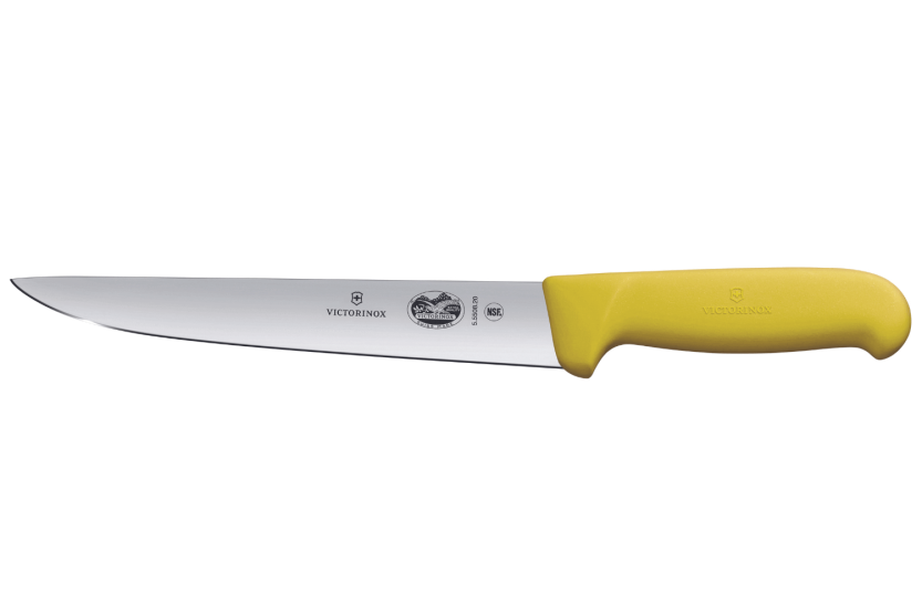 Victorinox Kniv för blödning/skärning 5.5508.20 20cm blad fibroxhandtag gul