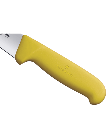 Victorinox Cuchillo Sangrador 5.5508.20 20cm hoja mango fibrox amarillo