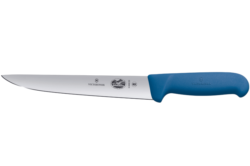 Victorinox Bleeding/Cutting Knife 5.5502.20 20cm blade blue fibrox handle