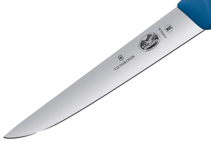 Faca para sangrar/cortar Victorinox 5.5502.20 Lâmina de 20 cm cabo em fibrox azul