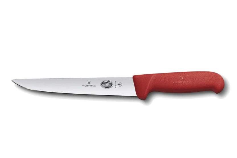 Victorinox verenvuoto-/leikkausveitsi 5.5501.22 terä 22cm fibrox kahva punainen