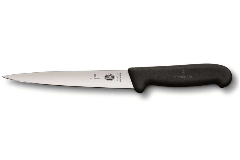 Victorinox kuorimaveitsi 5.3703.16 16cm terä musta fibrox kahva musta fibrox kahva