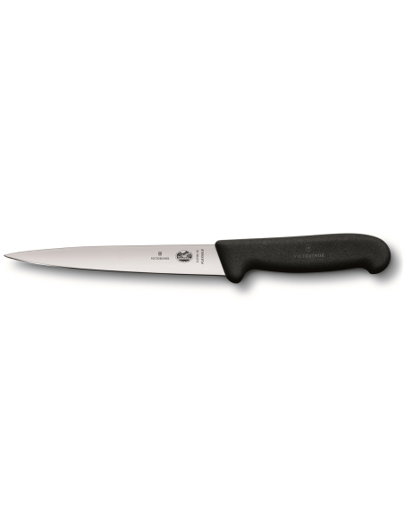 Victorinox Entvliesmesser 5.3703.16 Klinge 16cm Griff aus Fibrox schwarz