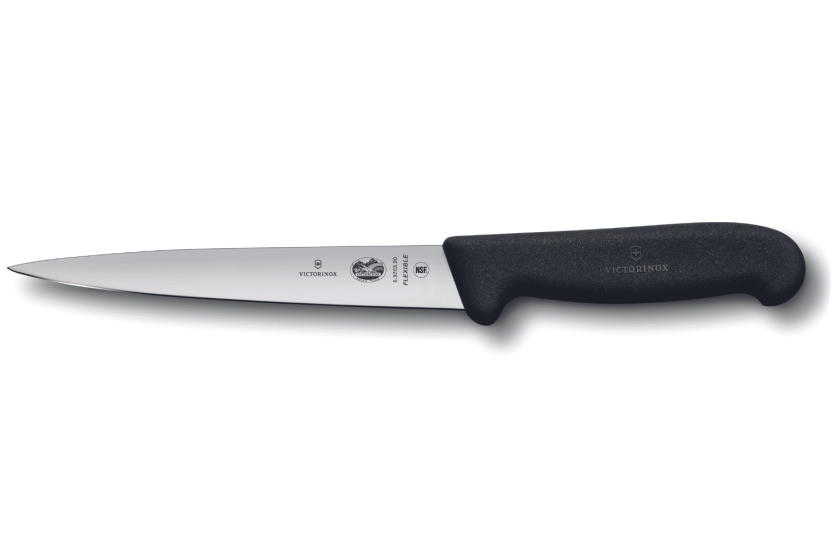 Victorinox skalkniv 5.3703.18 18cm blad svart fibroxhandtag