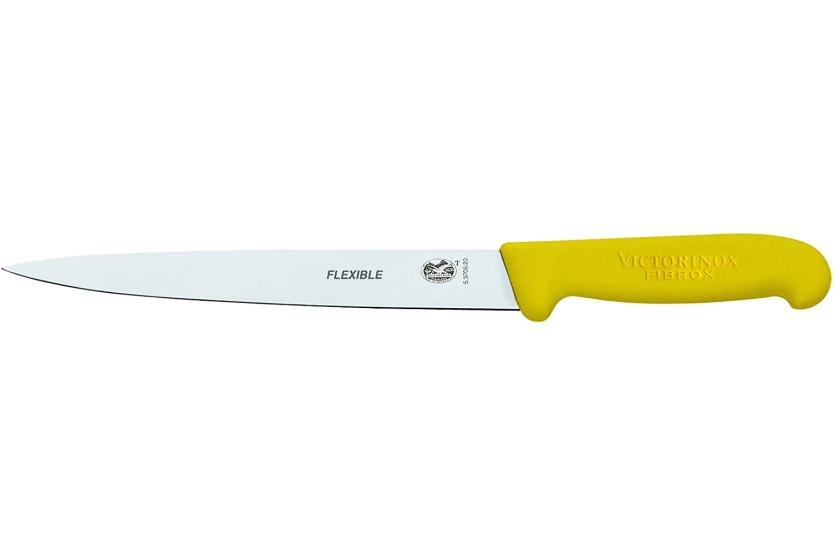 Cuchillo Victorinox 5.3708.20 20cm hoja mango fibrox amarillo