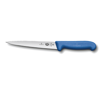 Faca de aparar Victorinox 5.3702.20 lâmina flexível 20cm fibrox azul