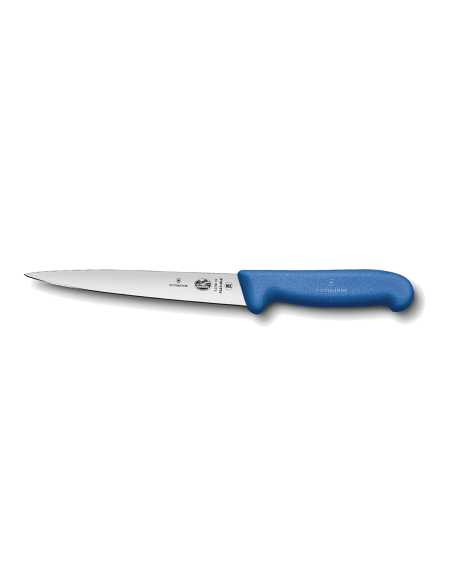 Victorinox parsintaveitsi 5.3702.20 joustava terä 20cm fibrox sininen
