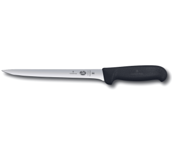Cuchillo Victorinox 5.3763.20 hoja usada 20cm mango fibrox negro