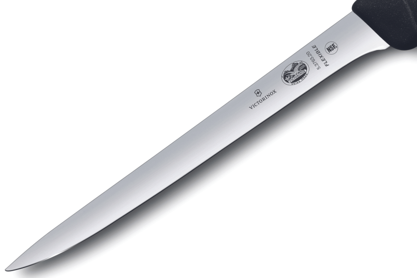 Victorinox Spelucchino 5.3763.20 lama usata 20cm manico in fibrox nero